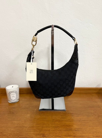 GUCCI GG MONOGRAM HALF MOON BAG