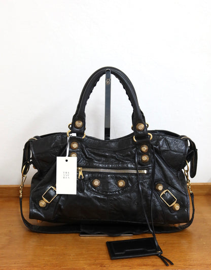 BALENCIAGA CITY BAG BLACK
