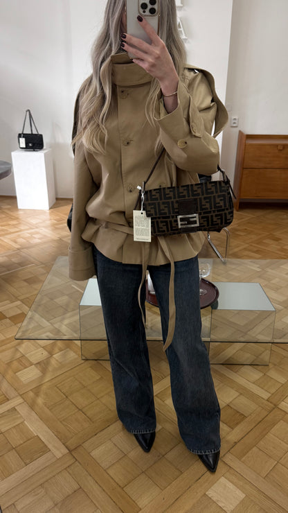 Fendi Zucca Baguette Bag