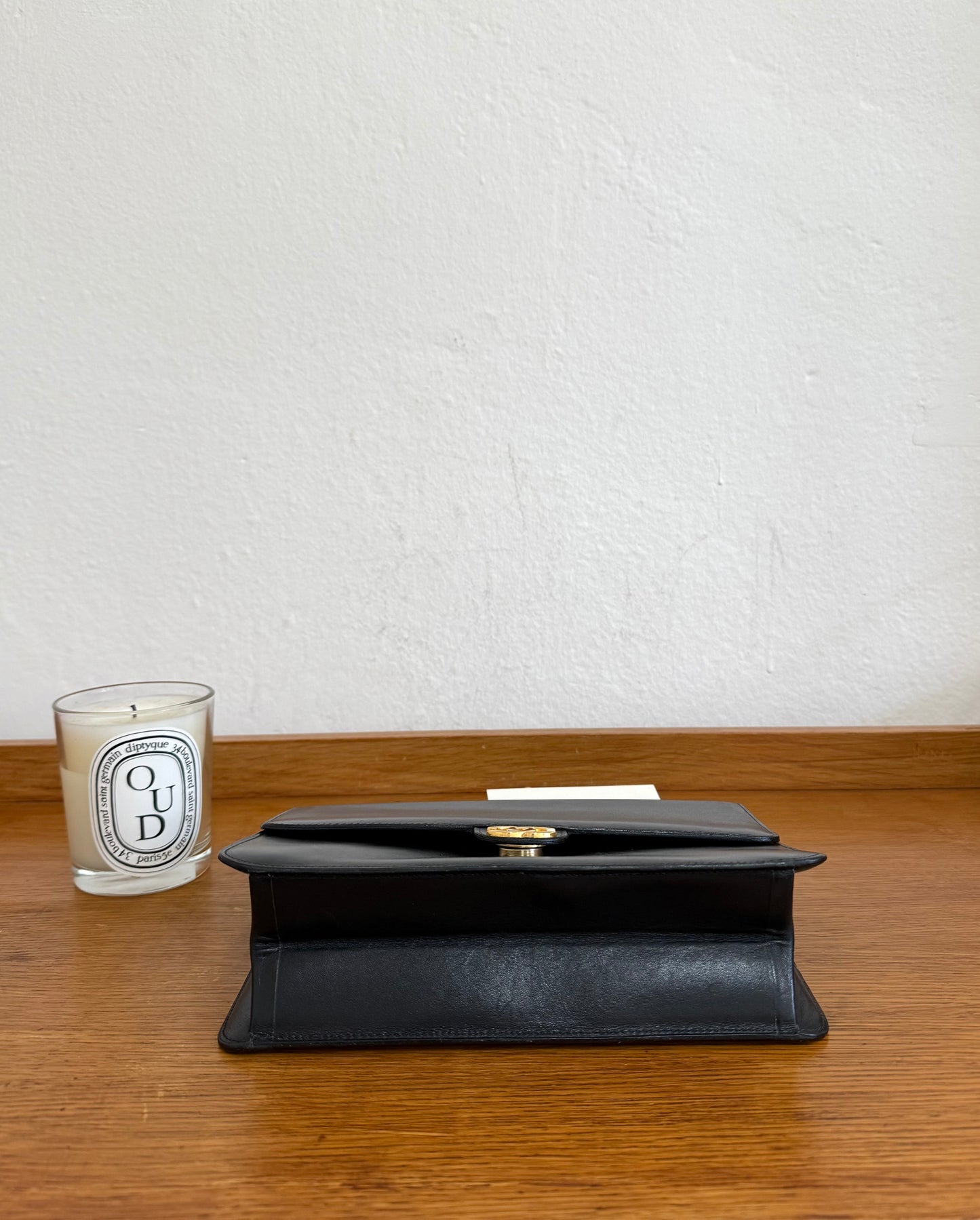 CHANEL BOX CALF FLAP BAG