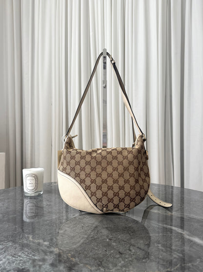 Gucci Sukey crossbody z GG canvasu se zlatým hardwarem, foto 5
