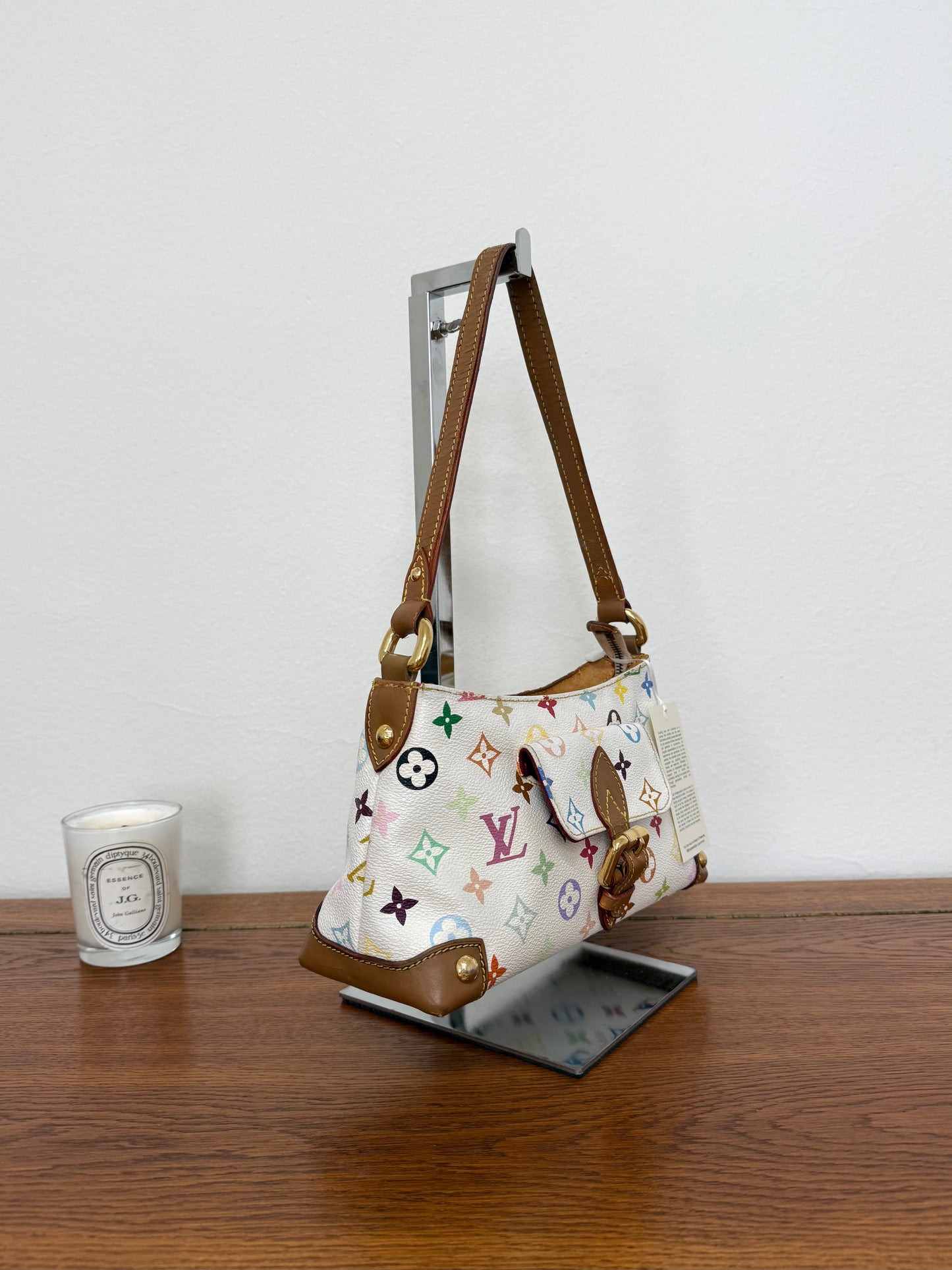 LV X TAKASHI MURAKAMI MULTICOLOR ELIZA HANDBAG