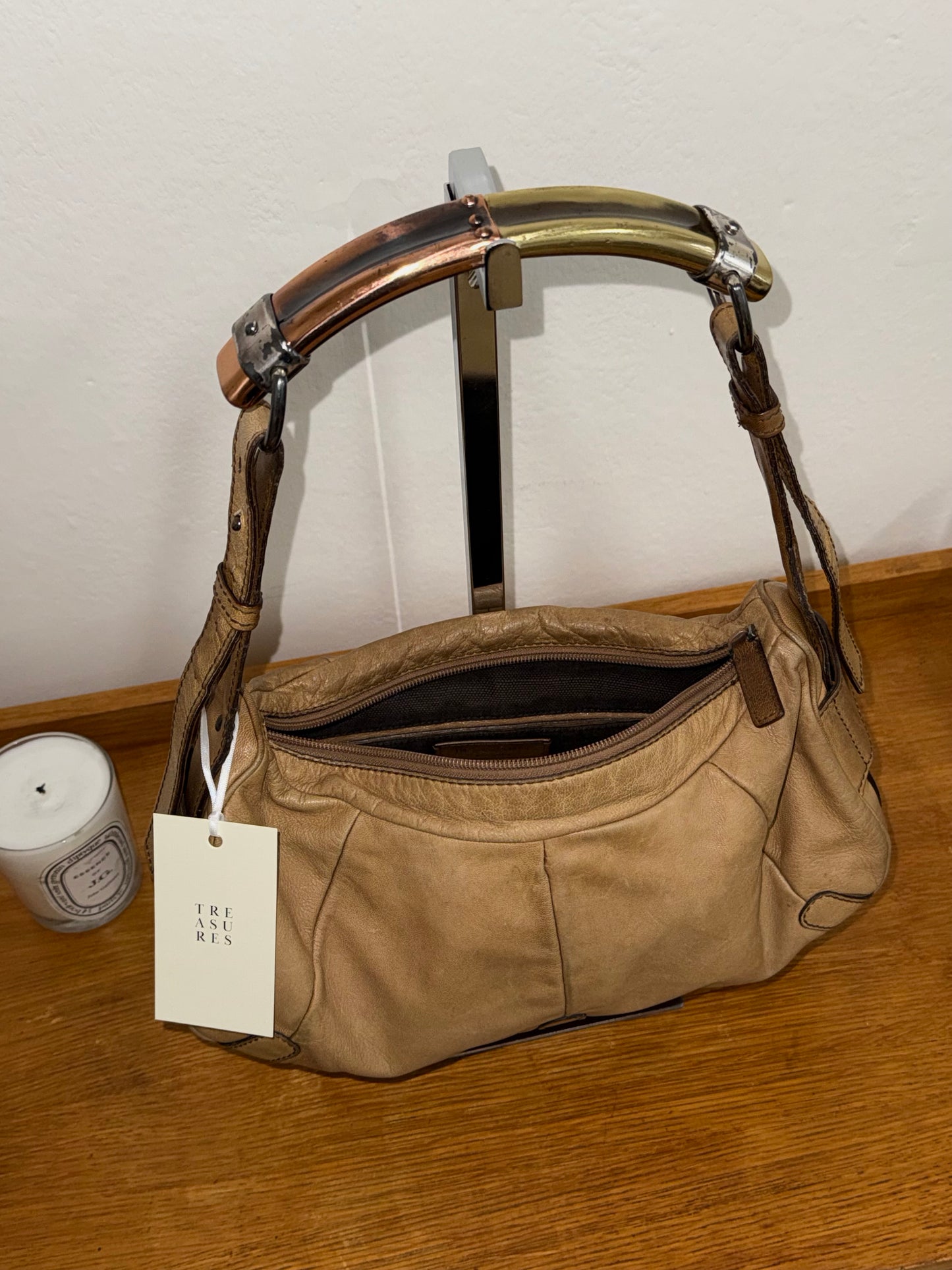 YVES SAINT LAURENT MOMBASA TRI COLOR METAL BEIGE BY TOM FORD