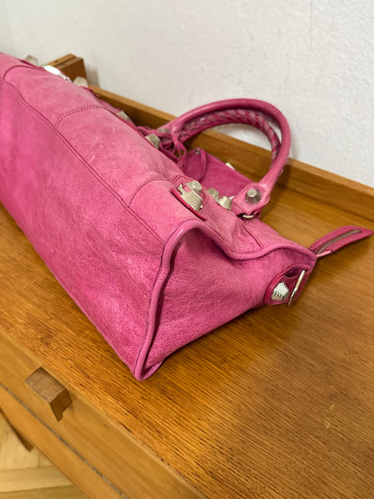 BALENCIAGA CITY BAG PINK
