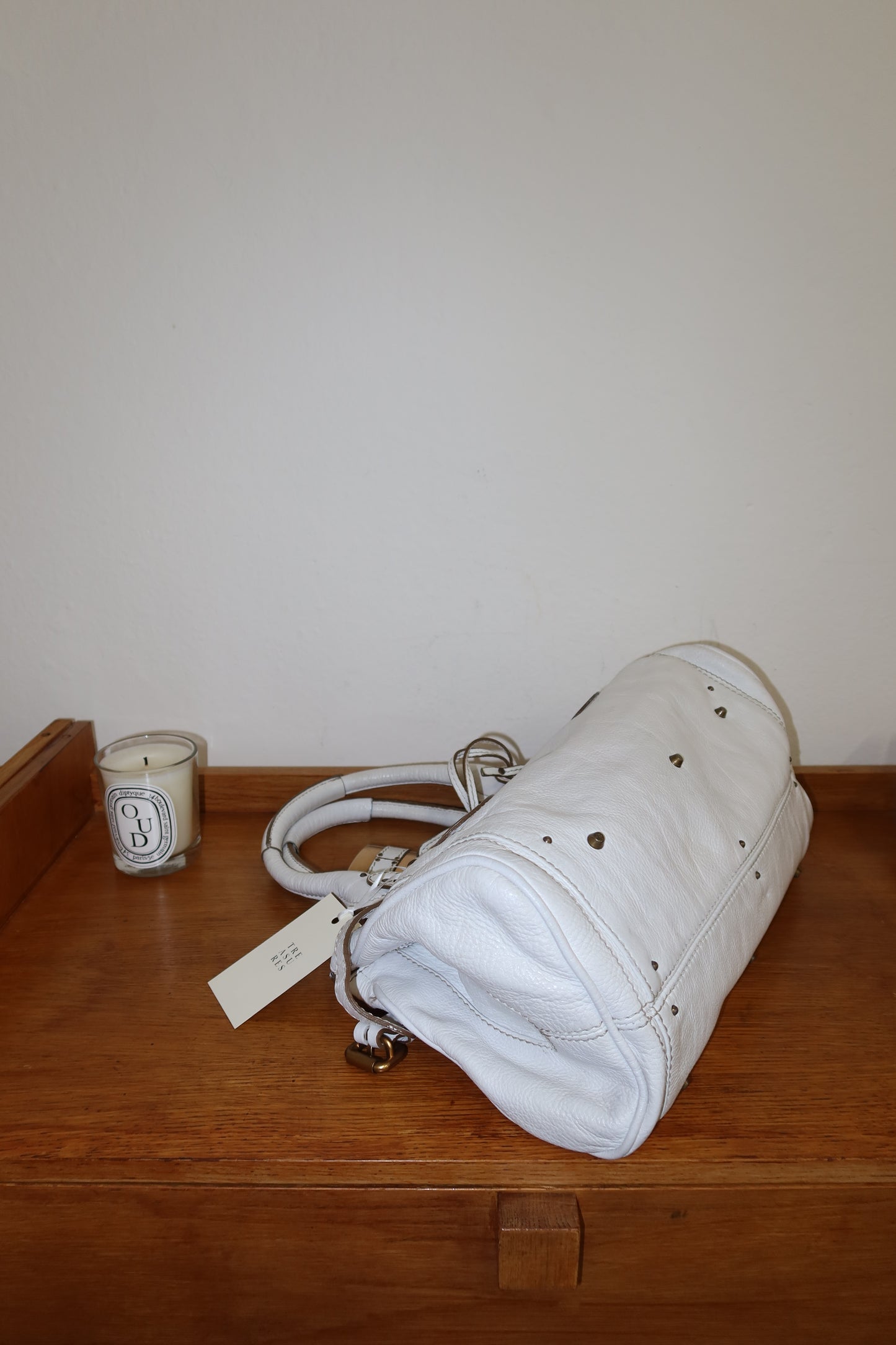 CHLOÉ PADDINGTON WHITE