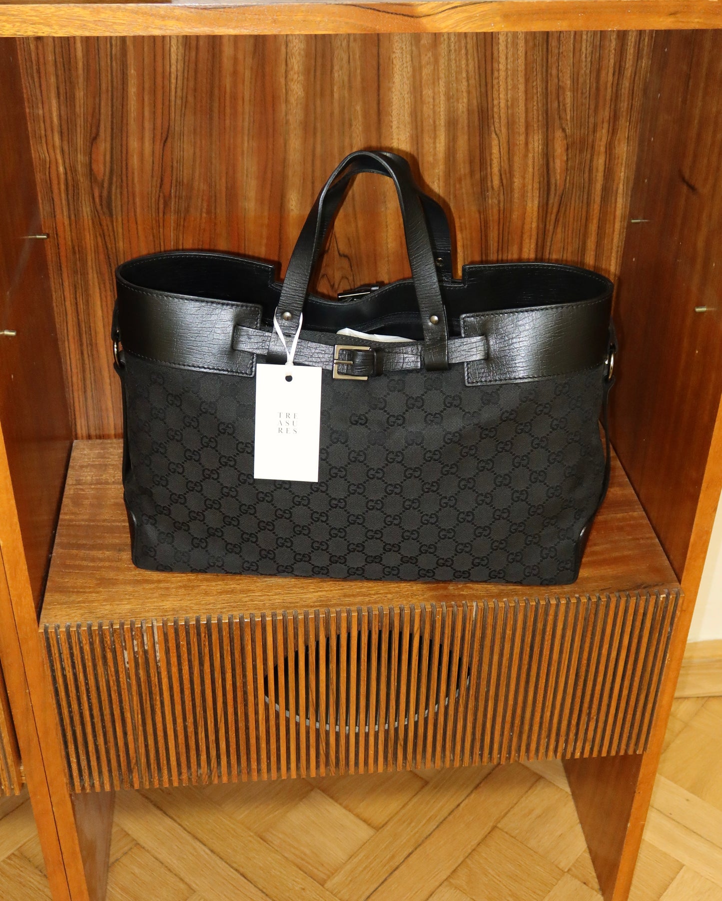 GUCCI GG BELT TOTE BAG