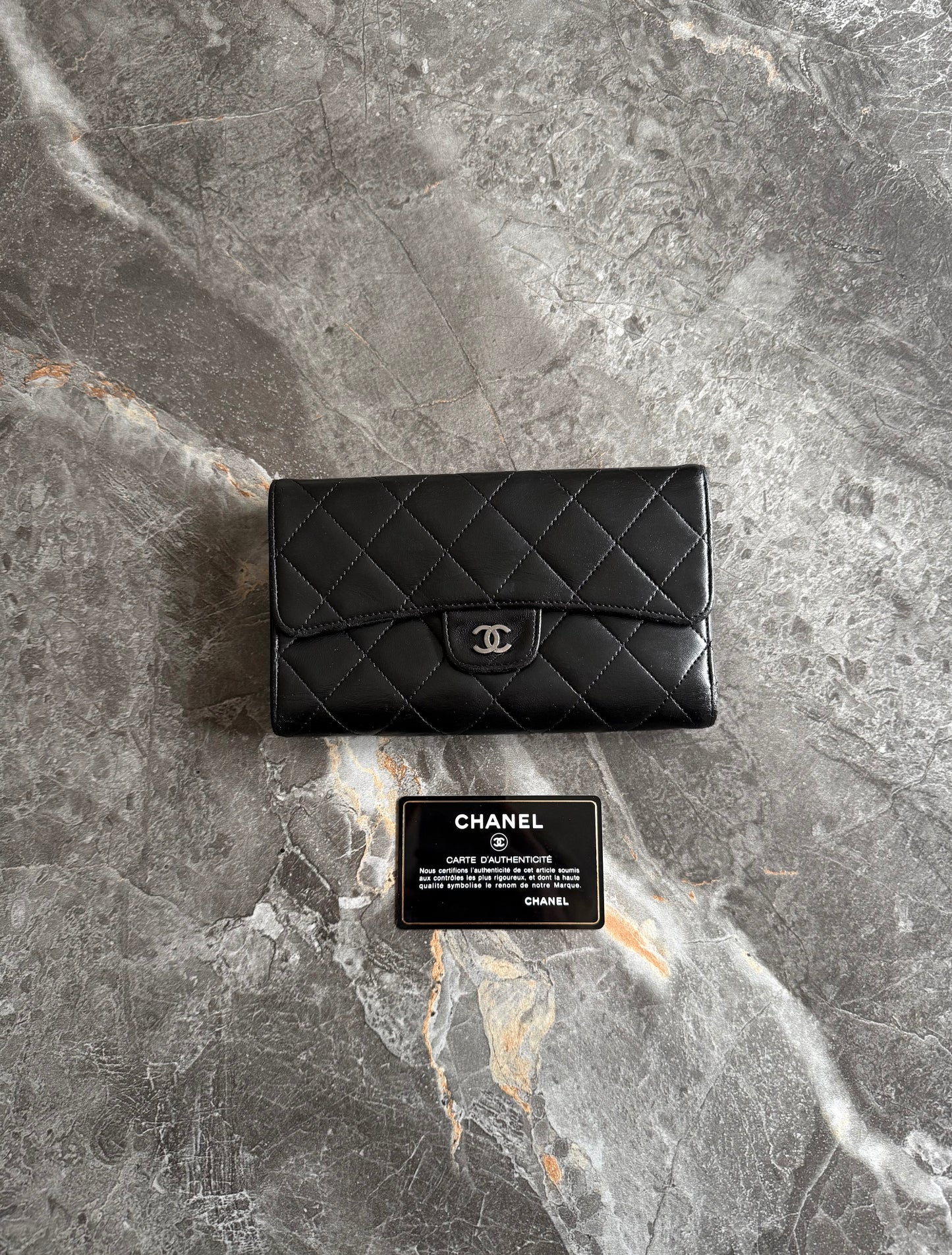 CHANEL TIMELESS CLASSIC WALLET LAMBSKIN SERIES 11