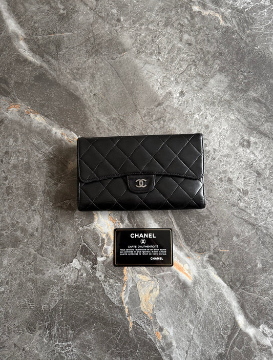 CHANEL TIMELESS CLASSIC WALLET LAMBSKIN SERIES 11