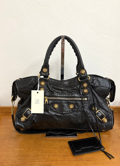 BALENCIAGA CITY BAG BLACK