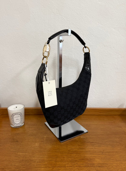 GUCCI GG MONOGRAM HALF MOON BAG