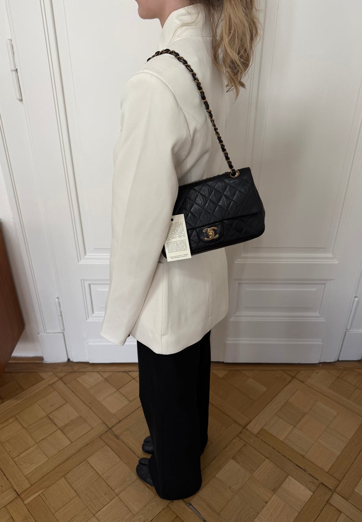 Chanel Jujin Plaza Matelassé Double Flap Bag Lambskin 24K Gold HW