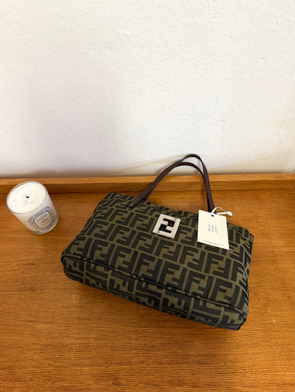 FENDI ZUCCA TOTE HANDBAG