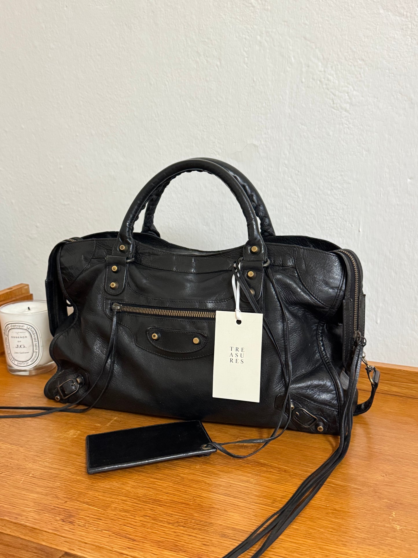 BALENCIAGA CITY BAG BLACK