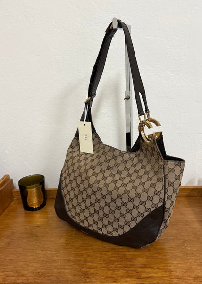 GUCCI GG MONOGRAM HOBO BAG