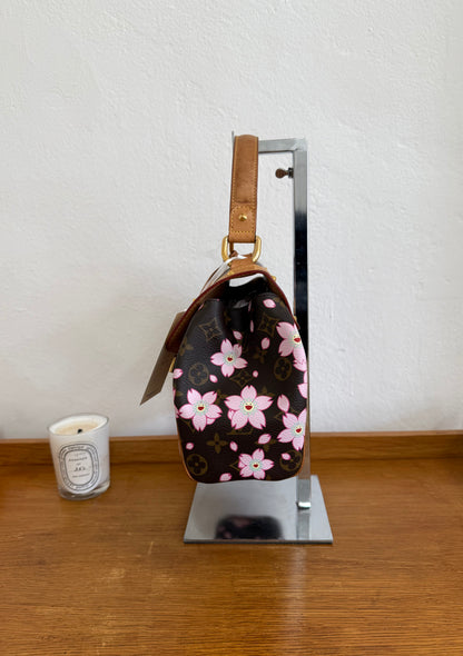 LV TAKASHI MURAKAMI CHERRY BLOSSOM SAC RETRO BOW