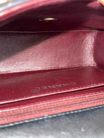 CHANEL SILVER HW RECTANGULAR FLAP BAG