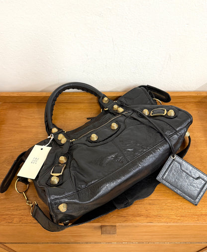 BALENCIAGA CITY BAG BLACK