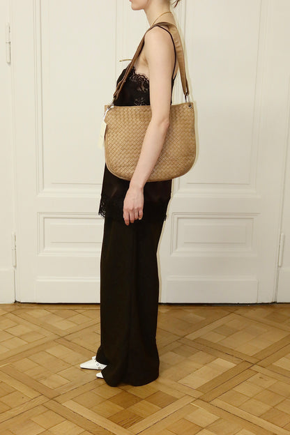BOTTEGA VENETA INTRECCIATO SHOULDER BAG