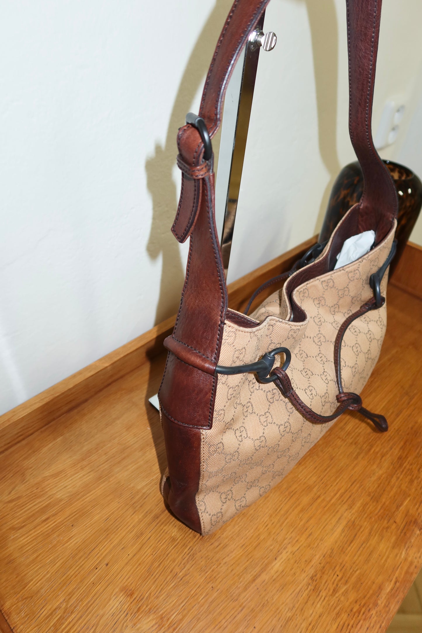 GUCCI HORSEBIT GG SHOULDER BAG