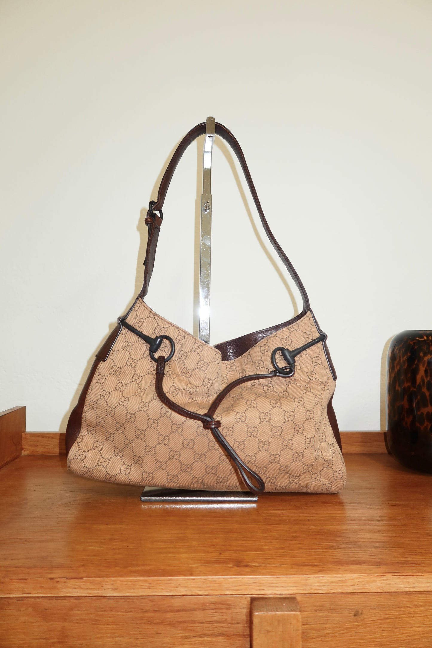 GUCCI HORSEBIT GG SHOULDER BAG