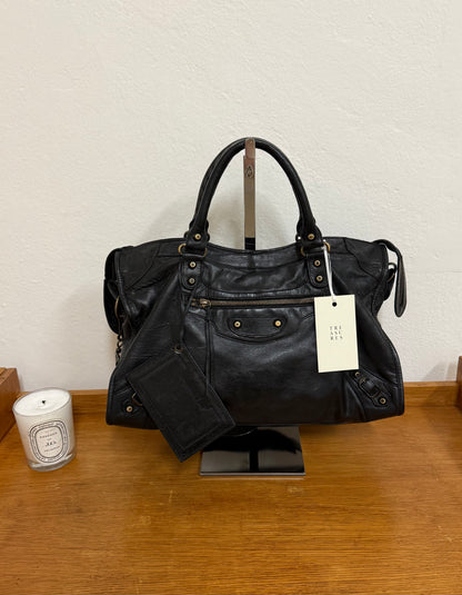 BALENCIAGA CITY BAG BLACK