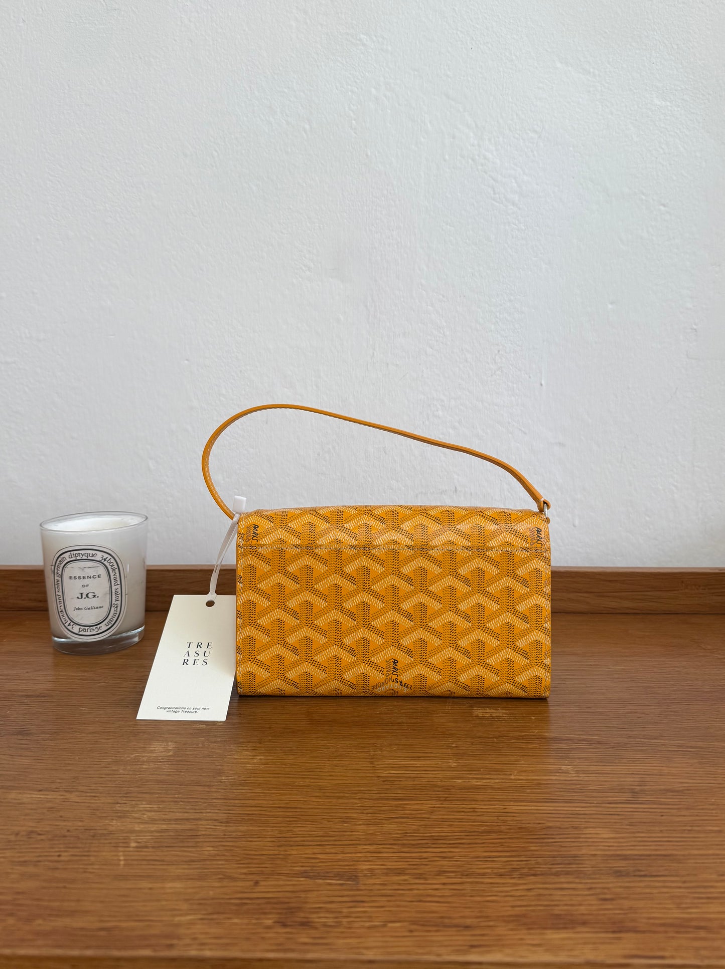 GOYARD VARENNE SHOULDER BAG YELLOW