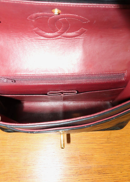 CHANEL DOUBLE FLAP BAG MEDIUM TALL 24K GOLD