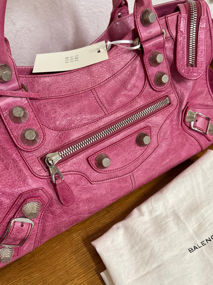 BALENCIAGA CITY BAG PINK