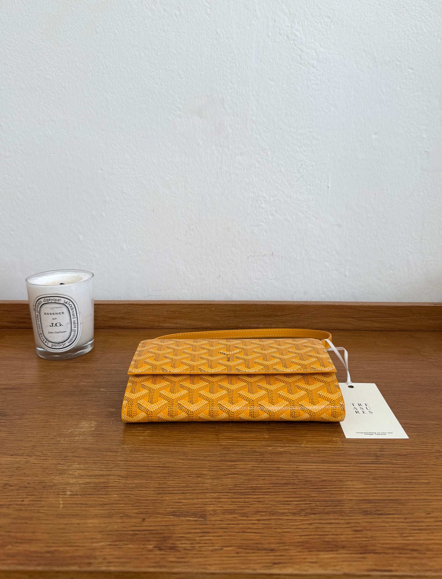 GOYARD VARENNE SHOULDER BAG YELLOW