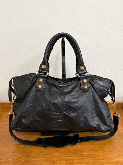 BALENCIAGA CITY BAG BLACK