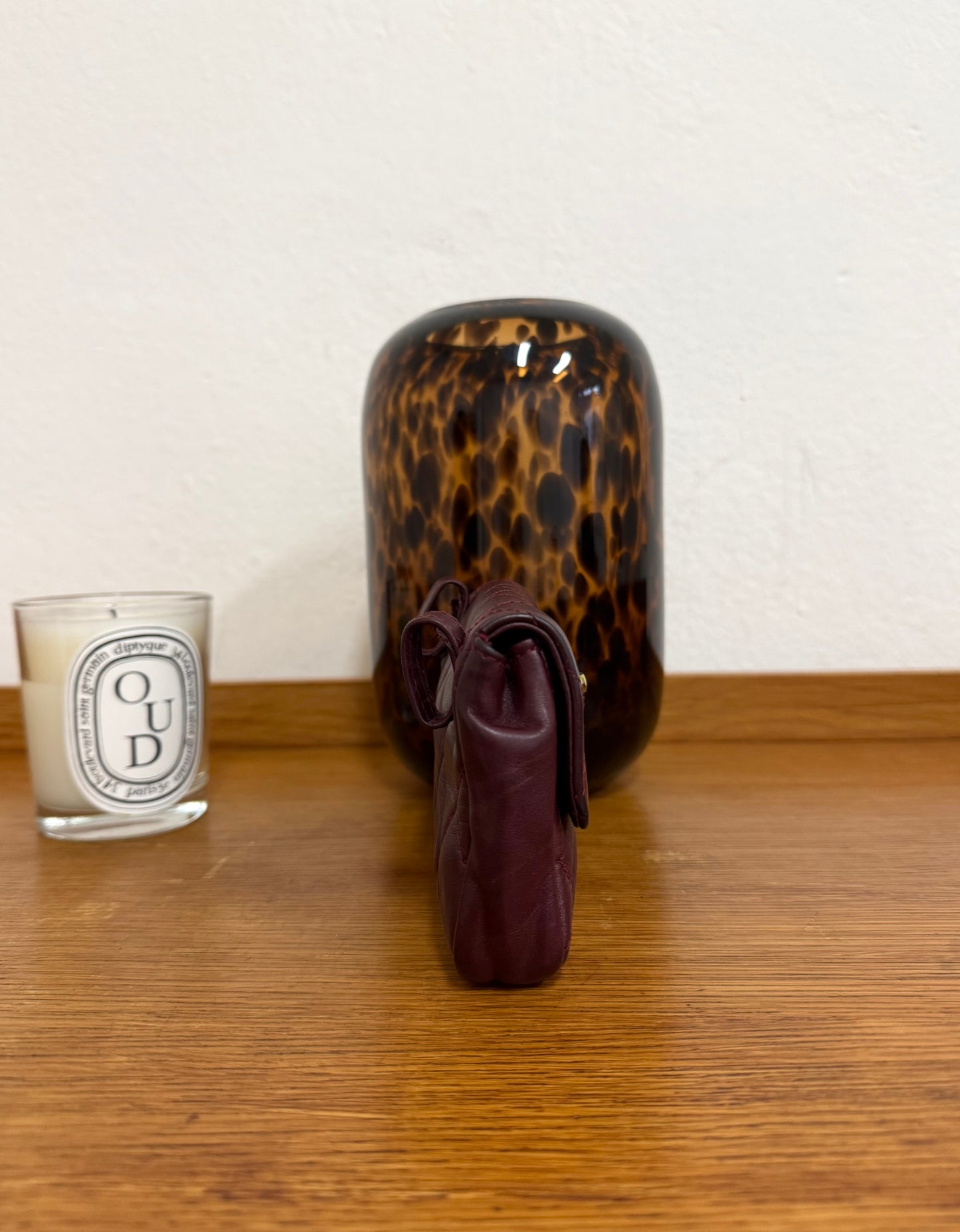 CHANEL BURGUNDY BELT BAG