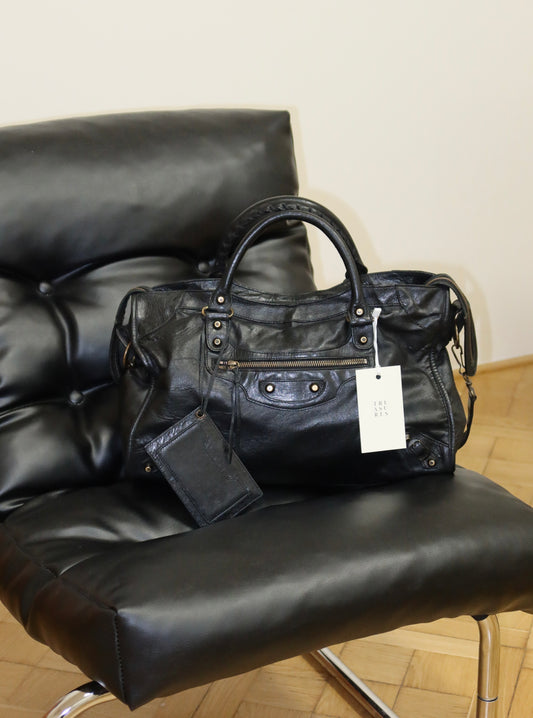 BALENCIAGA CITY BAG BLACK