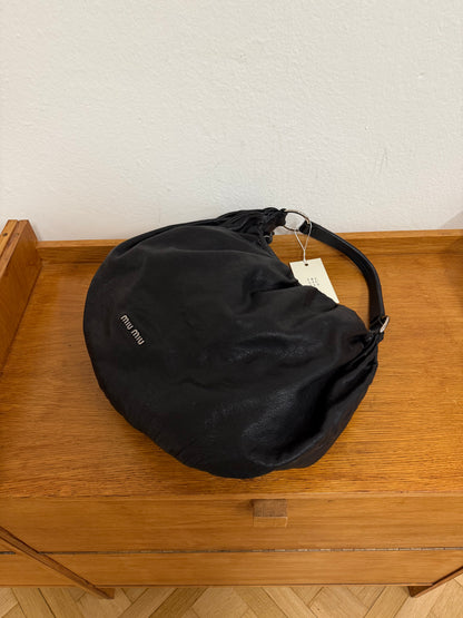 MIU MIU HOBO BAG BLACK