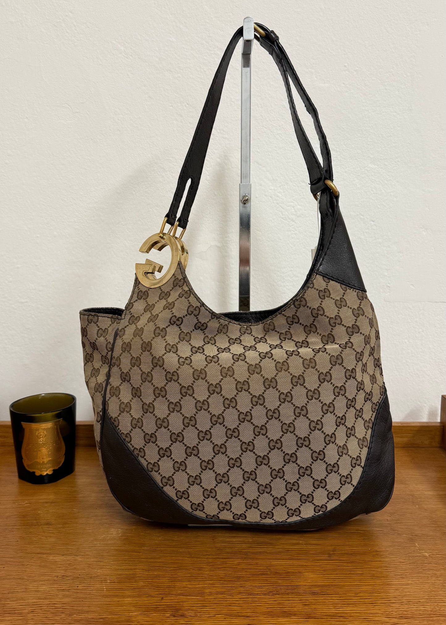 GUCCI GG MONOGRAM HOBO BAG