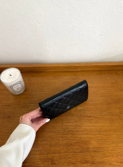 SERIES 14 CHANEL CLASSIC LONG WALLET LAMBSKIN BLACK