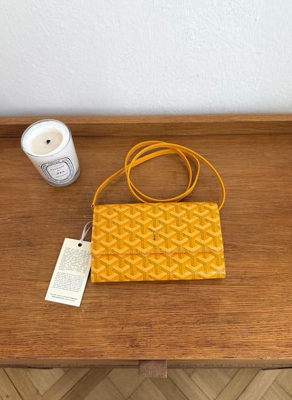 GOYARD VARENNE SHOULDER BAG YELLOW