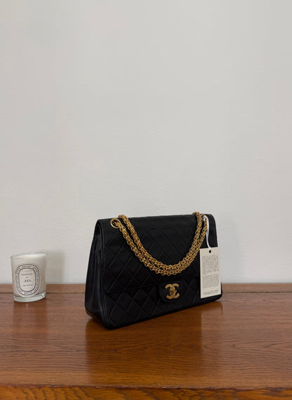 CHANEL CLASSIC DOUBLE FLAP BAG MEDIUM 24K GOLD