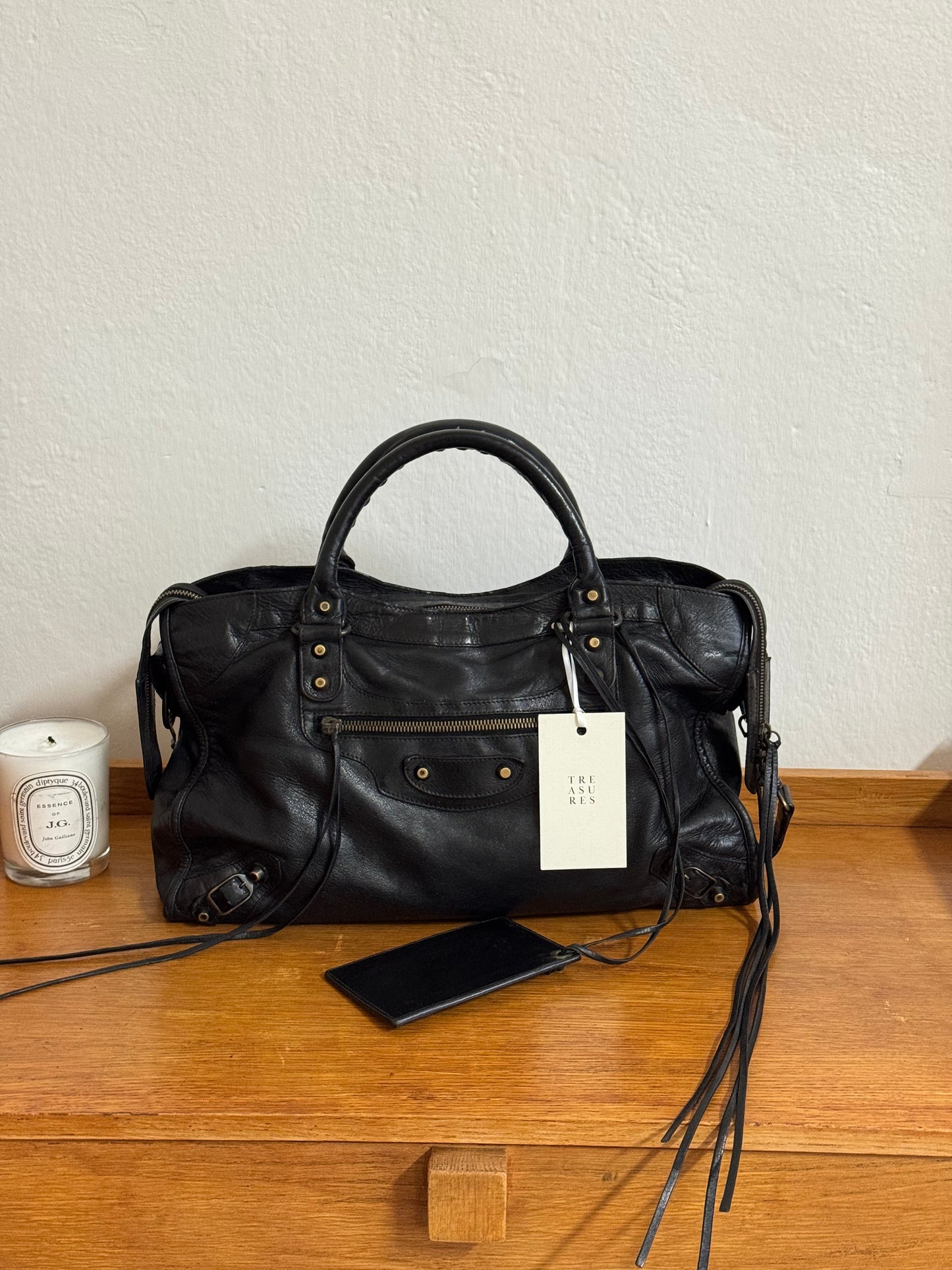 BALENCIAGA CITY BAG BLACK
