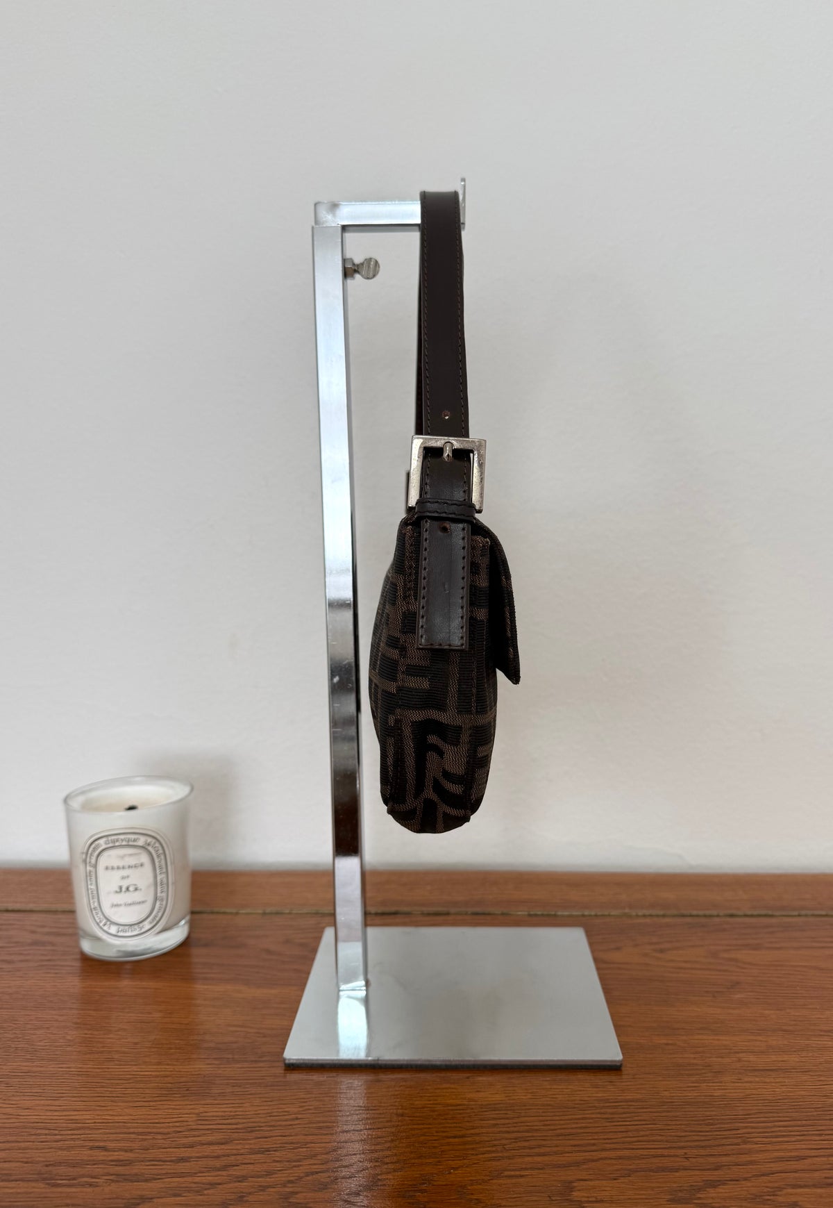 Fendi Zucca Baguette Bag