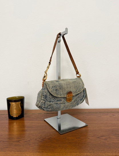 LV Monogram Denim Mini Pleaty