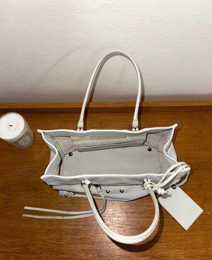 BALENCIAGA PAPIER WHITE BAG