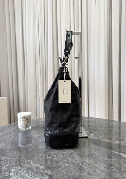 Celine Triomphe Hobo Bag Black