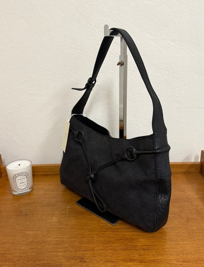 GUCCI GG MONOGRAM HORSEBIT SHOULDER BAG