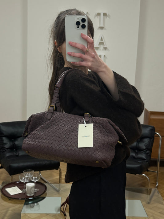 BOTTEGA VENETA INTRECCIATO SHOULDER BAG