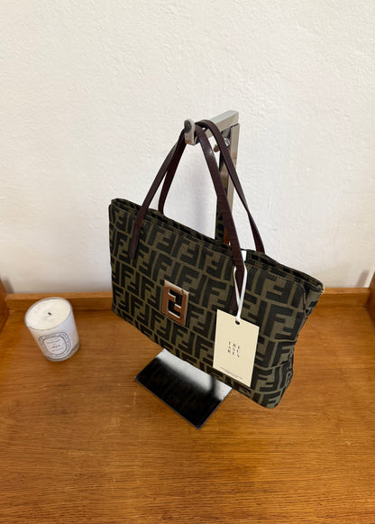 FENDI ZUCCA TOTE HANDBAG