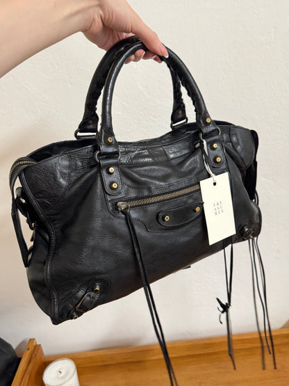 BALENCIAGA CITY BAG BLACK