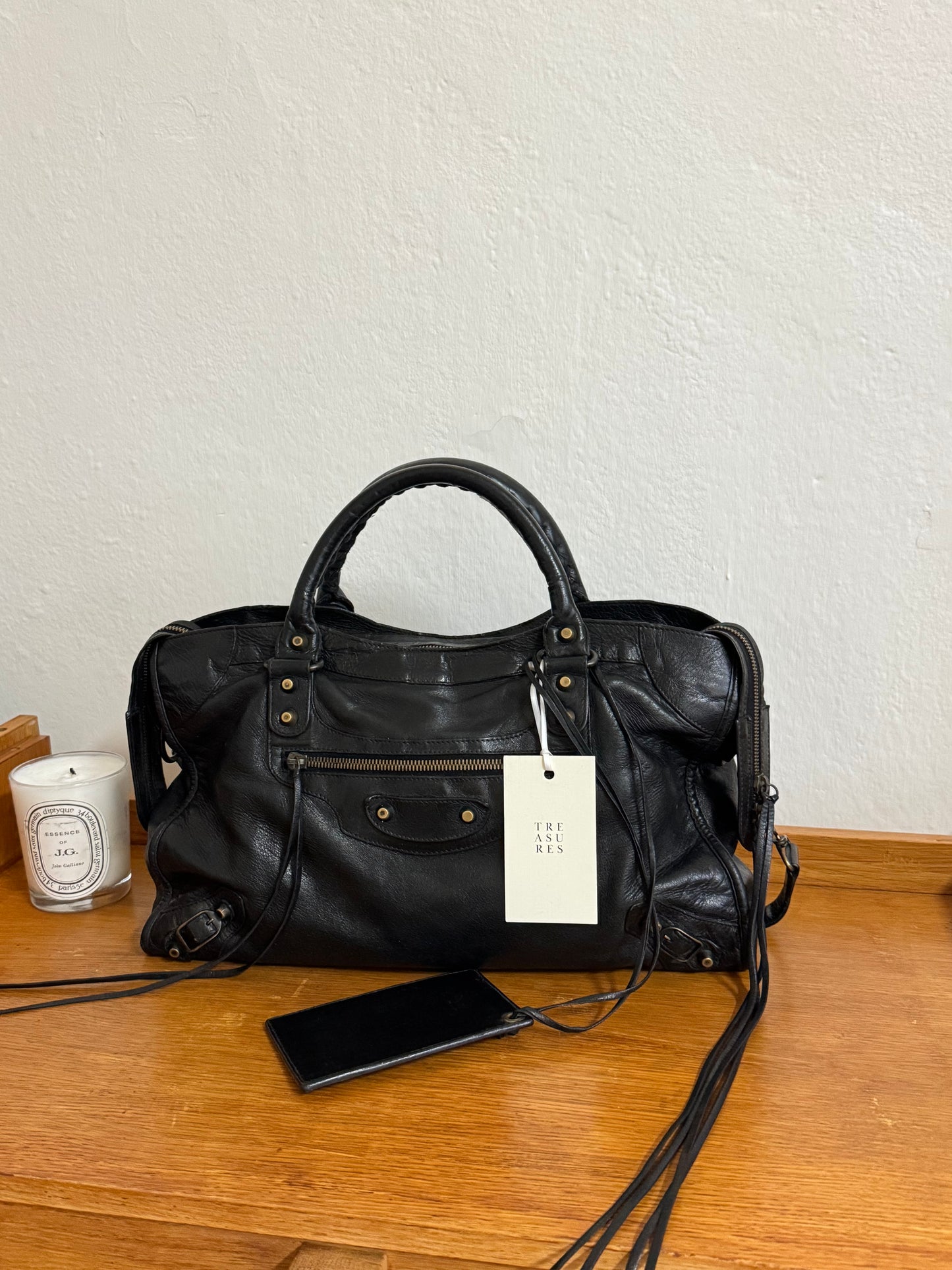 BALENCIAGA CITY BAG BLACK