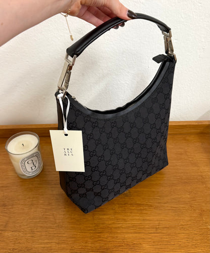 GUCCI GG BLACK SHOULDER BAG