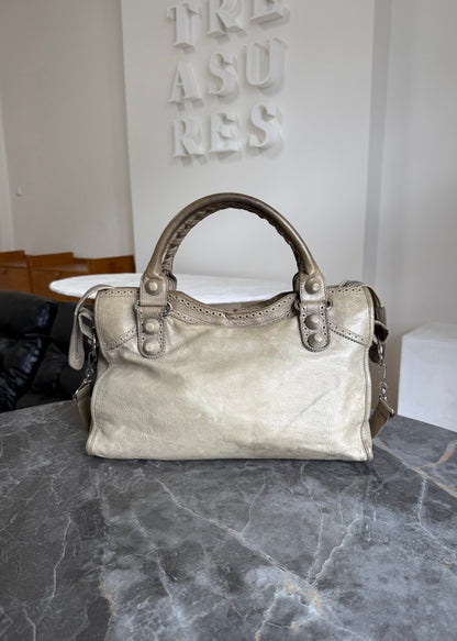 BALENCIAGA CITY BAG ECRU