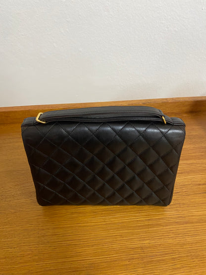 CHANEL TOP HANDLE FLAP TWIST LOCK